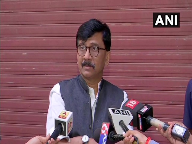 hiv Sena leader Sanjay Raut (Photo/ANI)