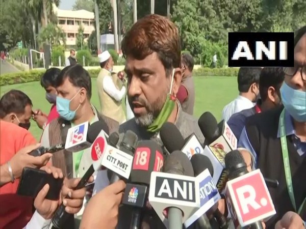 Akhtarul Iman, AIMIM MLA speaking to the reporters (Photo/ANI)
