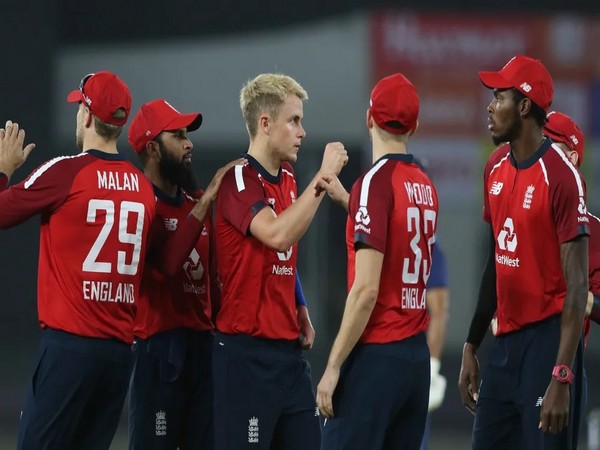 England players celebrating after taking a wicket (Photo/ BCCI)