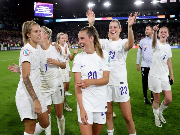 England have reached the final of Women's Euro 2022. (Photo- Women's Euro 2022 Twitter)