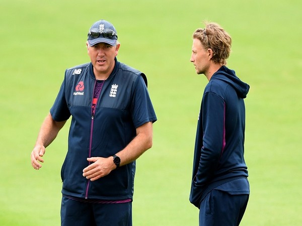 England coach Chris Silverwood and Test skipper Joe Root (file image)