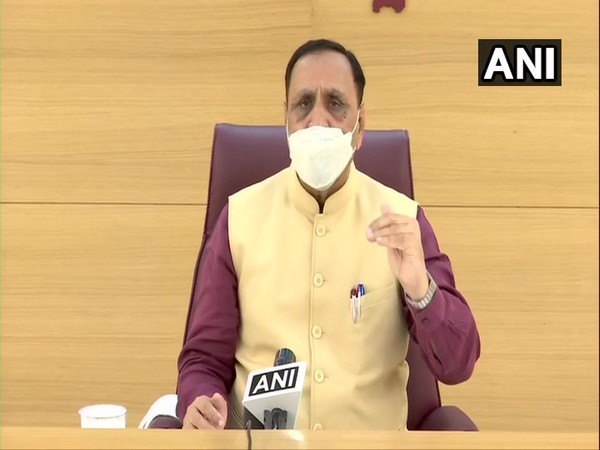 Gujarat Chief Minister Vijay Rupani. (Photo/ANI)