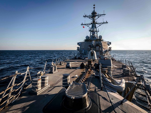 US guided-missile destroyer, John S. McCain