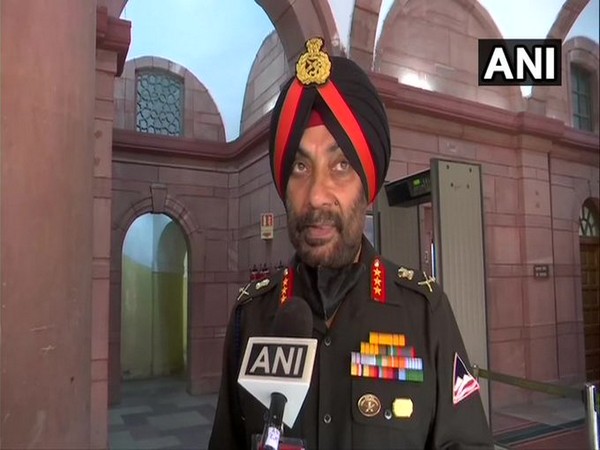 Lt General Harpal Singh Director-General of Border Roads Organisation (Photo/ANI)