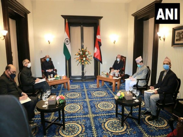 Shringla arrived in Nepal on Thursday for his maiden visit. He was received by Paudyal.