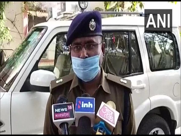 Samir Saurabh, police official speaking to the reporters (Photo/ANI)