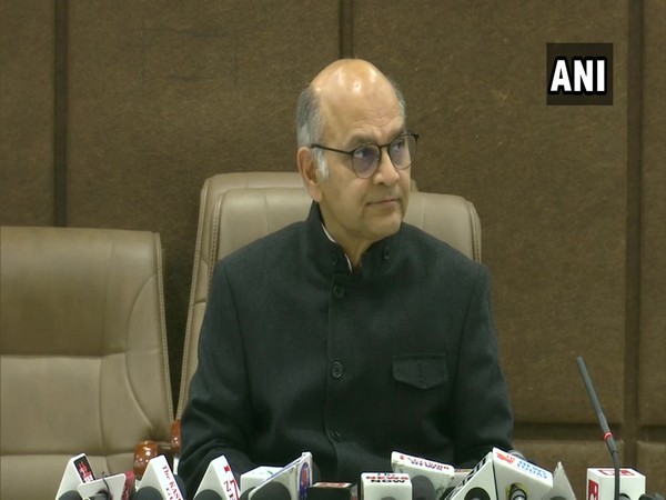 Jammu and Kashmir State Election Commissioner SEC KK Sharma. (Photo/ANI)