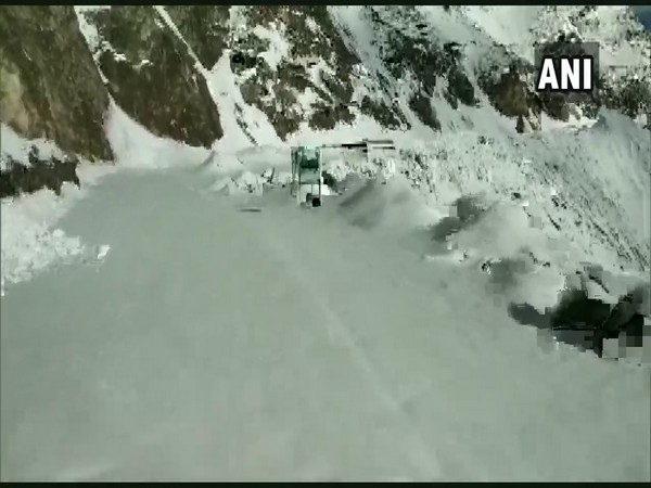 A visuals from Mughal Road in Rajouri, Jammu and Kashmir.  (Photo/ANI)