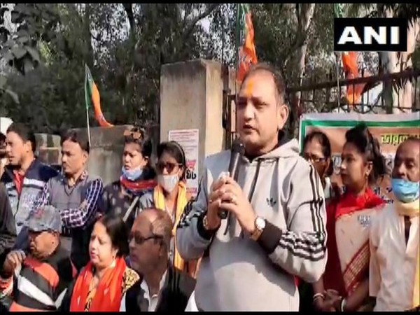 Raju Banerjee, West Bengal Bharatiya Janata Party (BJP) vice-chief (Photo/ANI)
