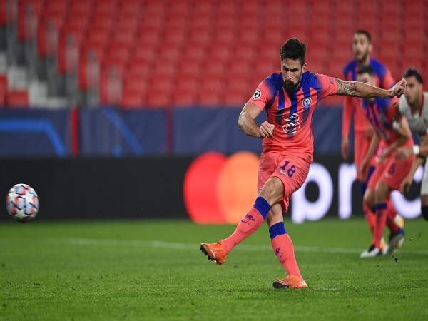 Olivier Giroud (Photo/ Chelsea Twitter) 