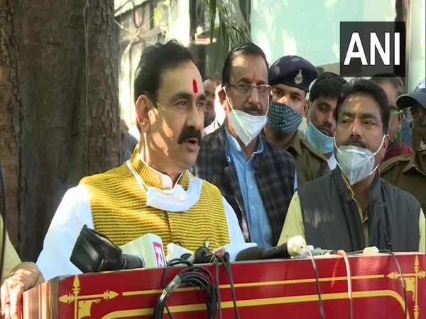 Madhya Pradesh Home Minister Narottam Mishra (Photo/ANI) 