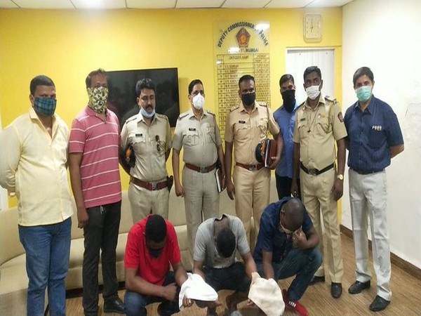 Police seized cocaine and arrested three foreign nationals in Mumbai (Photo/ANI)