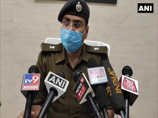 Kuldeep Singh, Superintendent of Police (SP), Aligarh (Photo/ANI)
