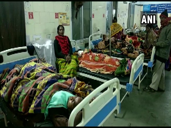 Hospitalised victims of bear attack (Photo/ANI)