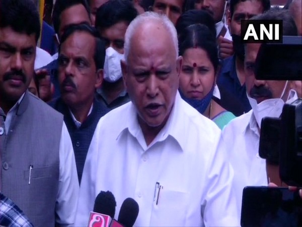 Karnataka Chief Minister BS Yediyurappa (Photo/ANI)