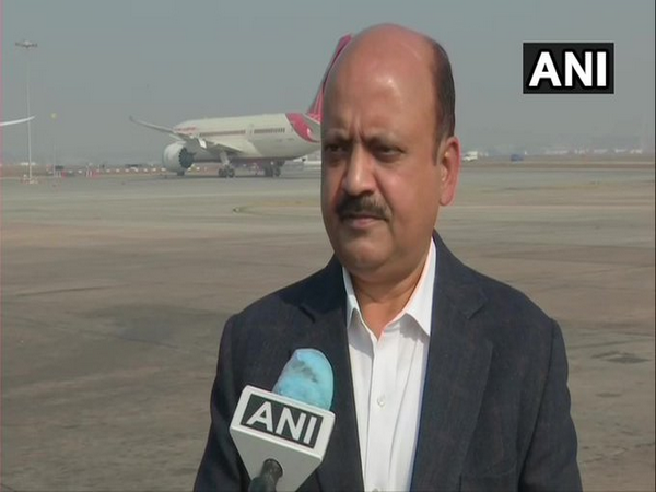 Videh Jaipuriar, Delhi International Airport Ltd CEO (Photo/ANI)