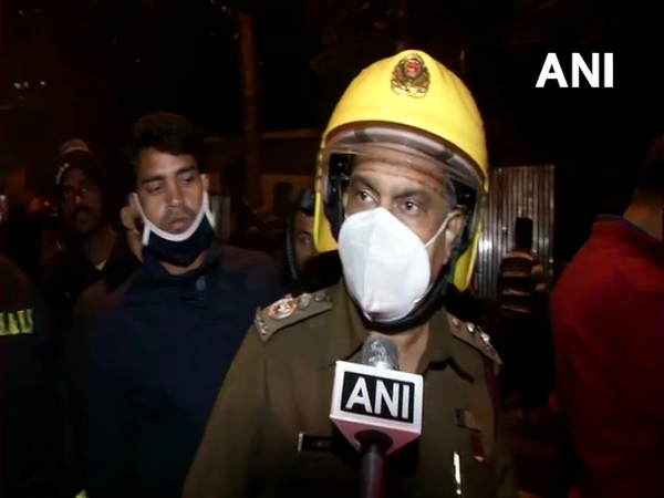 Fire official Tarun Kumar Sinha