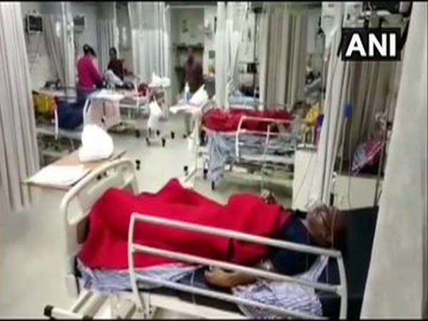 Visual from the hospital where affected people have been admitted (Photo/ANI)
