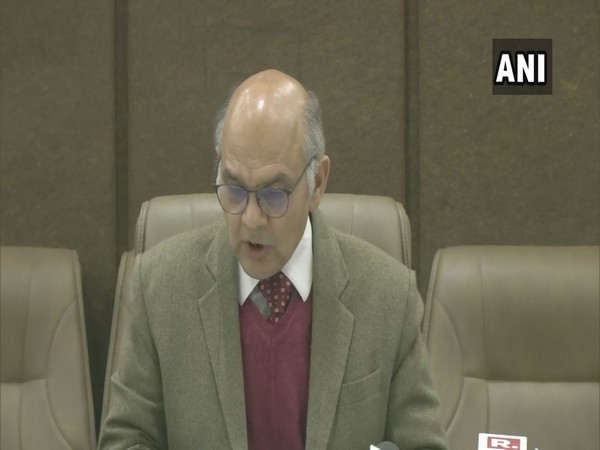 Election Commissioner K K Sharma (Photo/ANI)