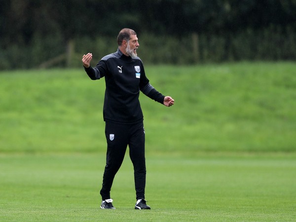 Slaven Bilic (Photo/ West Brom Twitter) 