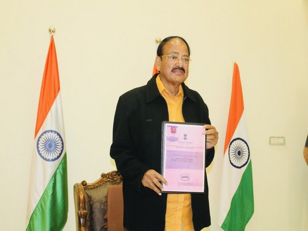 Rajya Sabha Chairman M Venkaiah Naidu (Photo/ Vinay Sahasrabuddhe Twitter) 