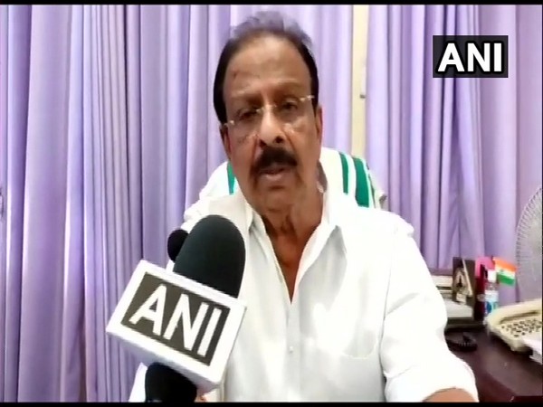 K Sudhakaran, Congress MP from Kannur (Photo/ANI)