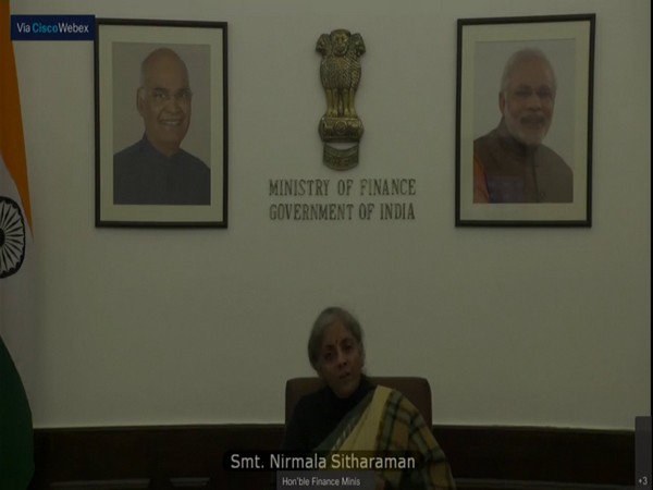 Union Finance Minister addressing a CII summit through web conferencing on Friday