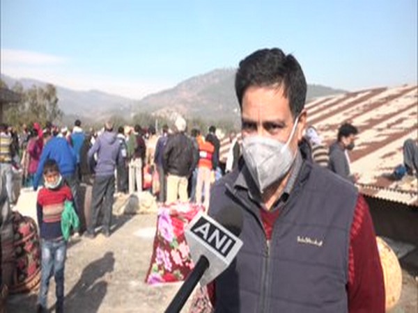 District Sericulture Officer Rajesh Gupta (Photo/ANI)