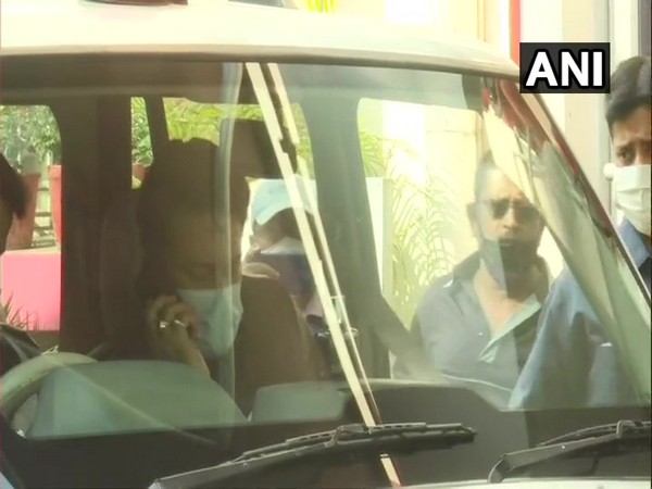 Union Minister Anurag Thakur reached the hospital to meet Sourav Ganguly (Photo/ANI)