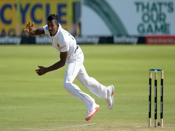 Sri Lanka pacer Vishwa Fernando (Photo/ ICC Twitter)