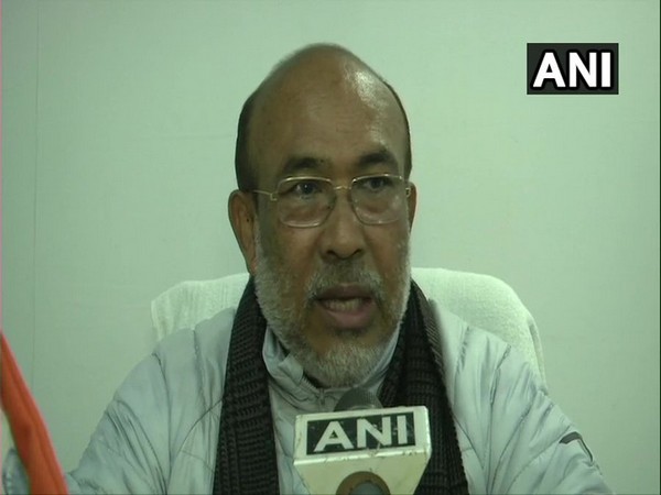 Manipur Chief Minister N Biren Singh (Photo/ANI)