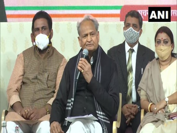 Rajasthan Chief Minister Ashok Gehlot (Photo/ANI)