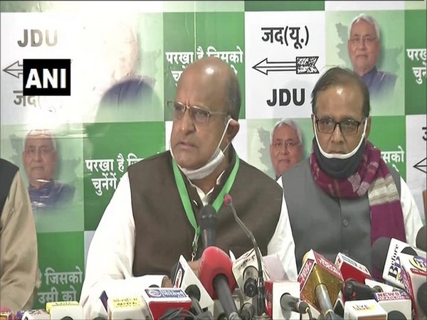JDU leader KC Tyagi (Photo/ANI)