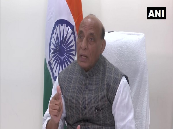 Defence Minister Rajnath Singh [Photo/ANI]