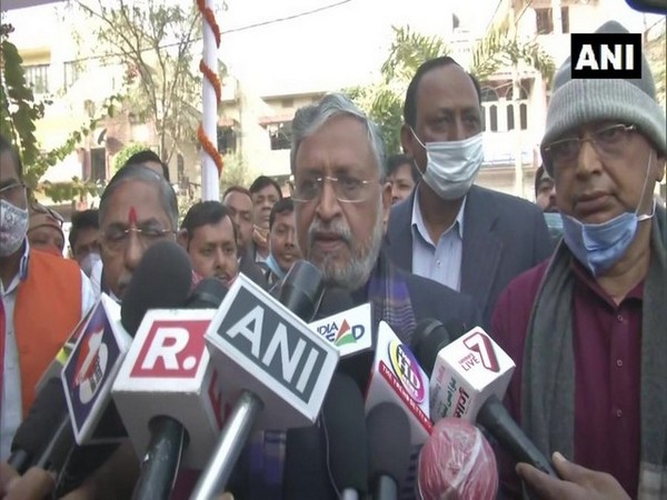 BJP leader Sushil Kumar Modi (Photo/ANI)