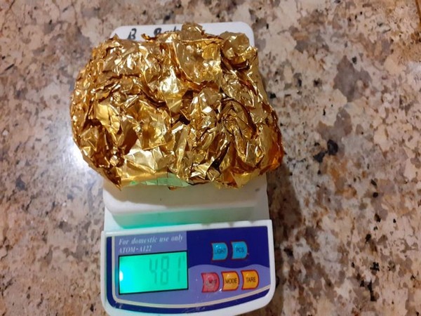 481 grams gold seized at Mumbai International Airport (Photo/ANI)
