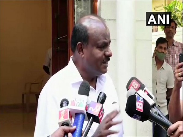 JD(S) leader and former Karnataka CM HD Kumaraswamy (Photo/ANI)