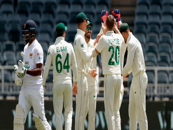 South Africa in action against Sri Lanka (Photo/ ICC Twitter)