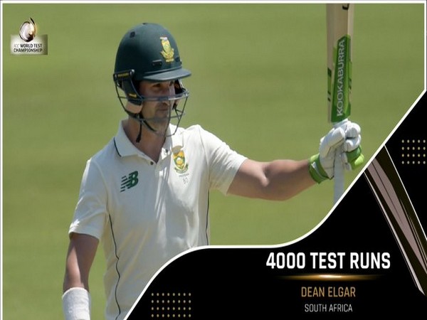 South Africa opening batsman Dean Elgar (Photo/ ICC Twitter)