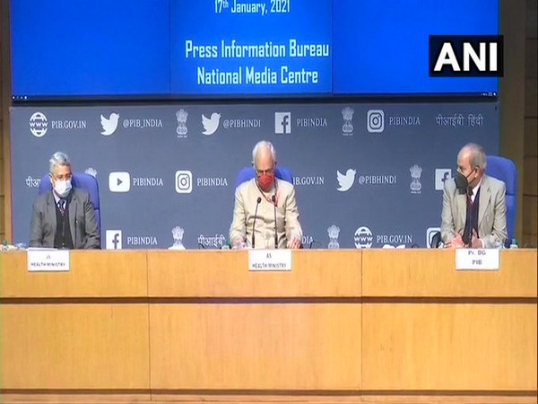 Visual from the Health Ministry's press briefing (Photo/ANI)