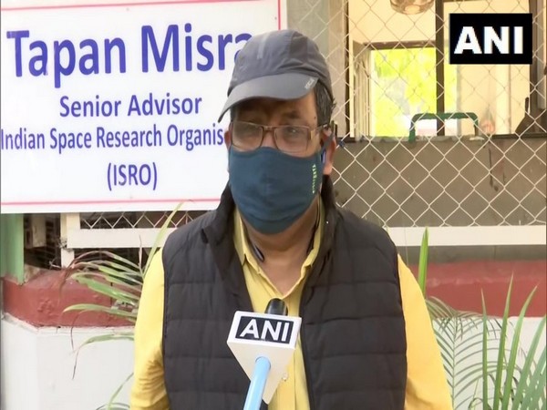 Senior Advisor ISRO Tapan Mishra speaking to ANI (Photo/ANI)