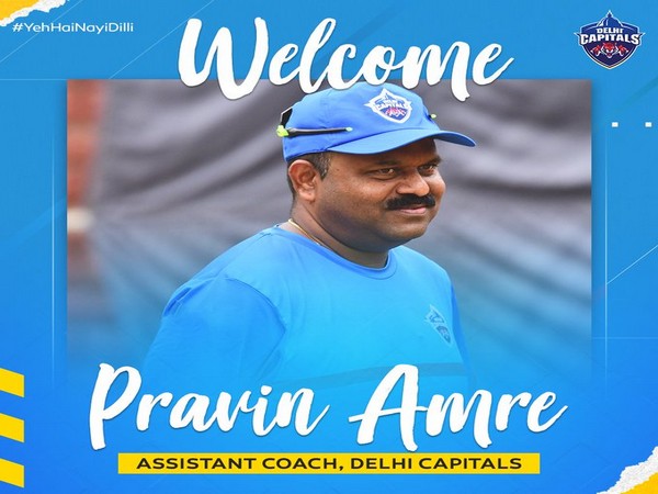 Delhi Capitals assistant coach Pravin Amre (Photo/ Delhi Capitals Twitter)