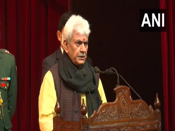 J&K Lieutenant Governor Manoj Sinha (Photo/ANI)