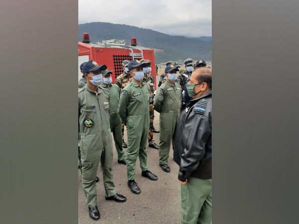 Air Chief Marshal RKS Bhadauria interacted with IAF staff. 