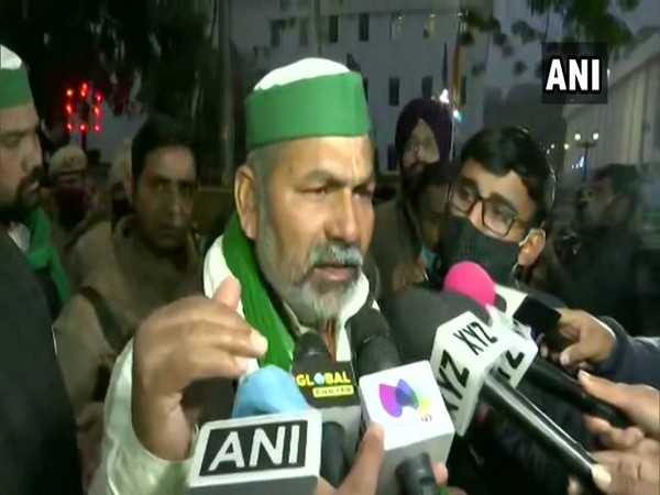 Rakesh Tikait, Spokesperson, Bharatiya Kisan Union (Photo/ANI)