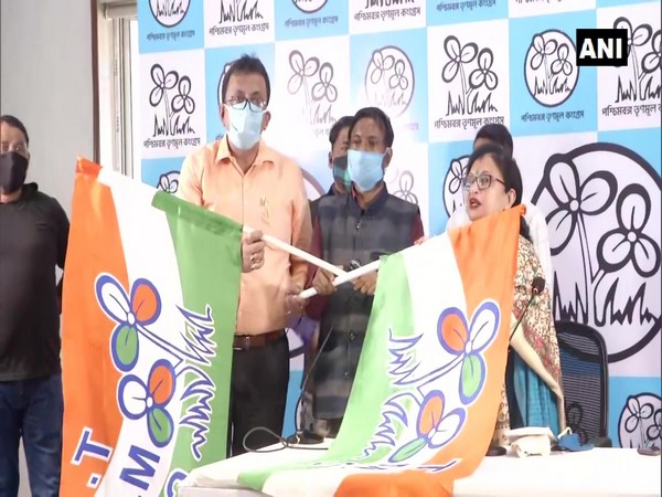 AIMIM leaders joined TMC in Kolkata (Photo/ANI)