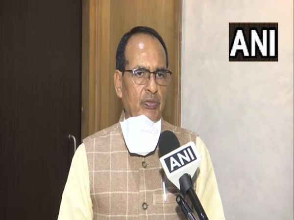 Madhya Pradesh Chief Minister Shivraj Singh Chouhan speaking to ANI on Tuesday. 