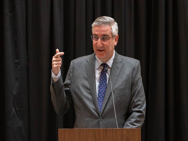 Governor of the US State of Indiana Eric Holcomb (File photo)