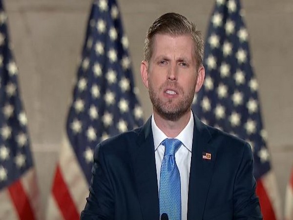 Donald Trump's son Eric Trump at RNC 2020, Washington on Tuesday (Local Time)