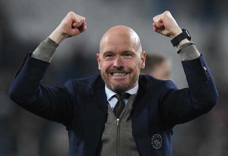 Ajax manager Erik Ten Hag